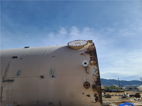 Peabody Tectank Lime Storage Silo, 12' X 45' H, 3700 Cu.ft.)